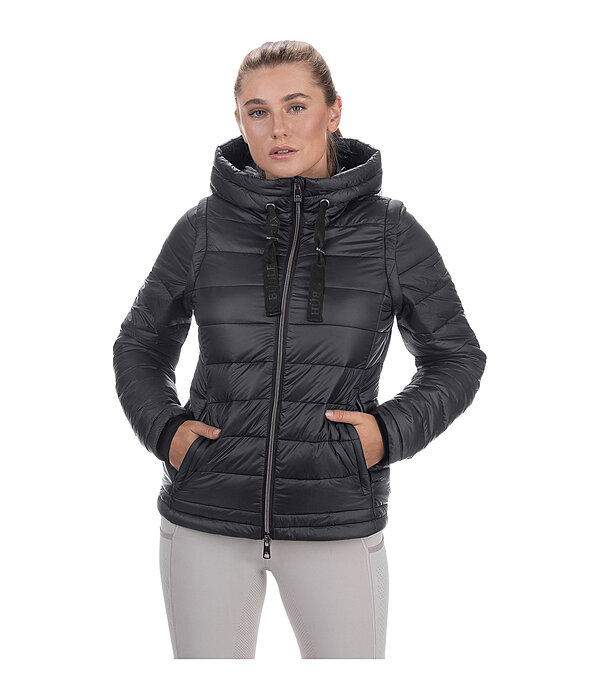 2-in-1 Hooded Quilted Jacket Cecile