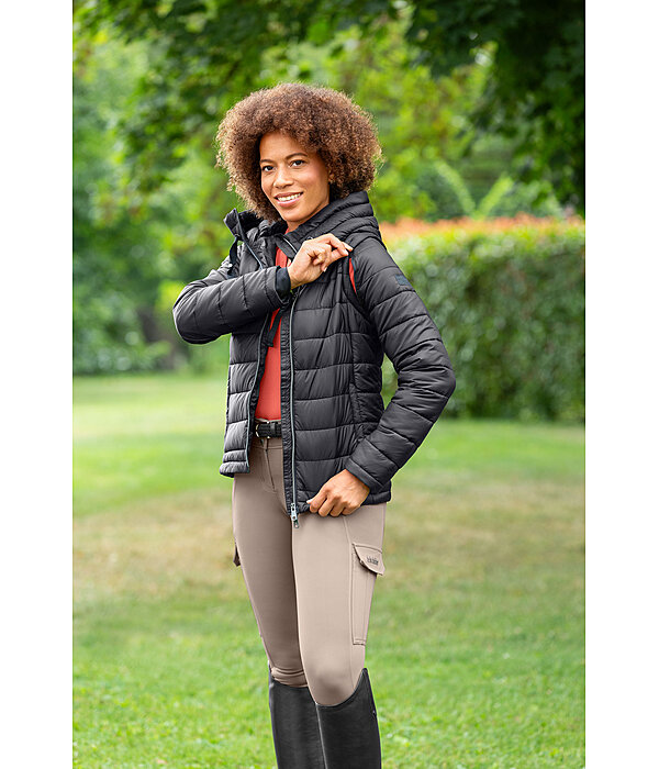 2-in-1 Hooded Quilted Jacket Cecile