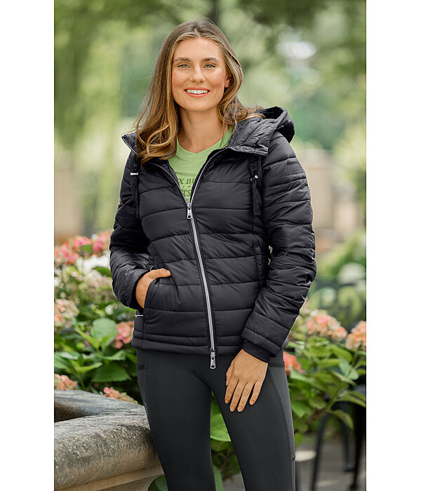 2-in-1 Hooded Quilted Jacket Cecile