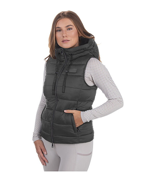 Quilted Hooded Gilet Mila