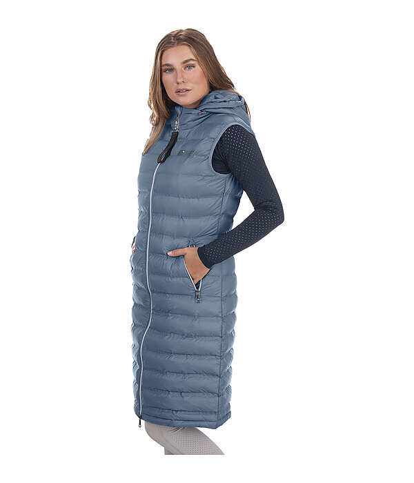 Long Gilet Fleur