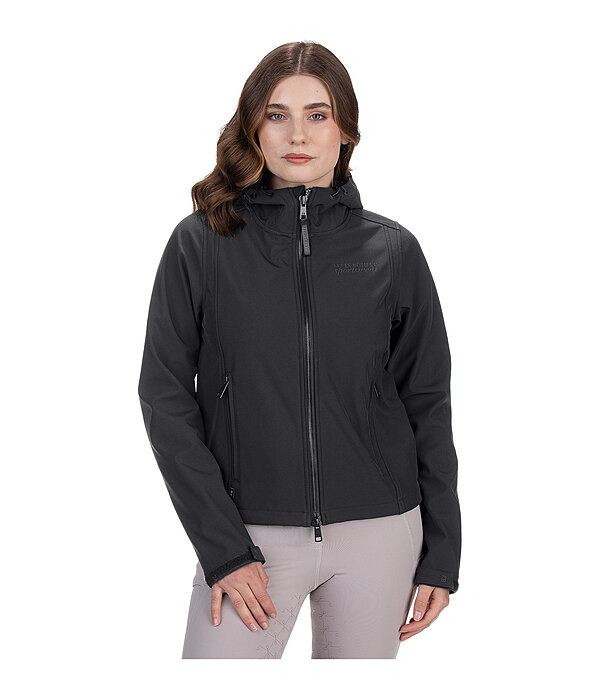 Cropped Hooded Softshell Jacket Hanne