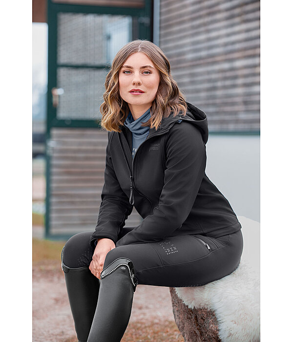 Cropped Hooded Softshell Jacket Hanne