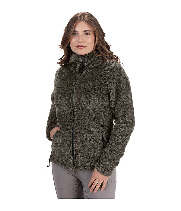 Hooded Teddy Fleece Jacket Lisa