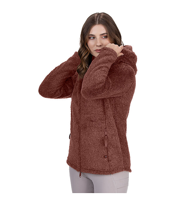 Hooded Teddy Fleece Jacket Lisa