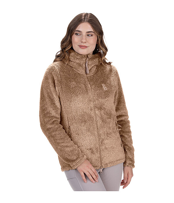 Hooded Teddy Fleece Jacket Lisa
