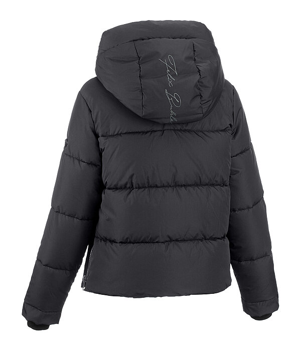 Quilted Hooded Riding Jacket Amilia