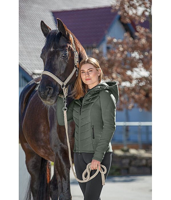 Hooded Combination Jacket Elisa