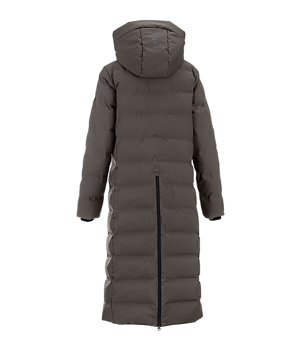 Hooded Quilted Riding Coat Zoe