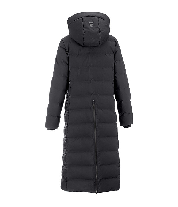 Hooded Quilted Riding Coat Zoe