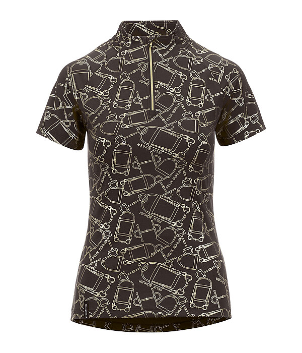 Zip Functional Shirt Amber