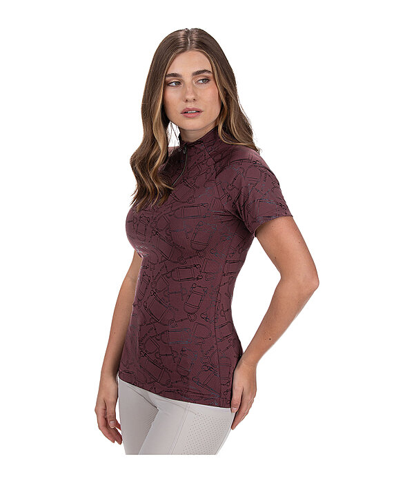 Zip Functional Shirt Amber