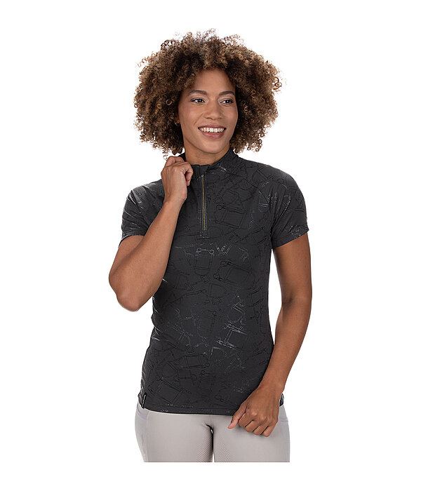 Zip Functional Shirt Amber