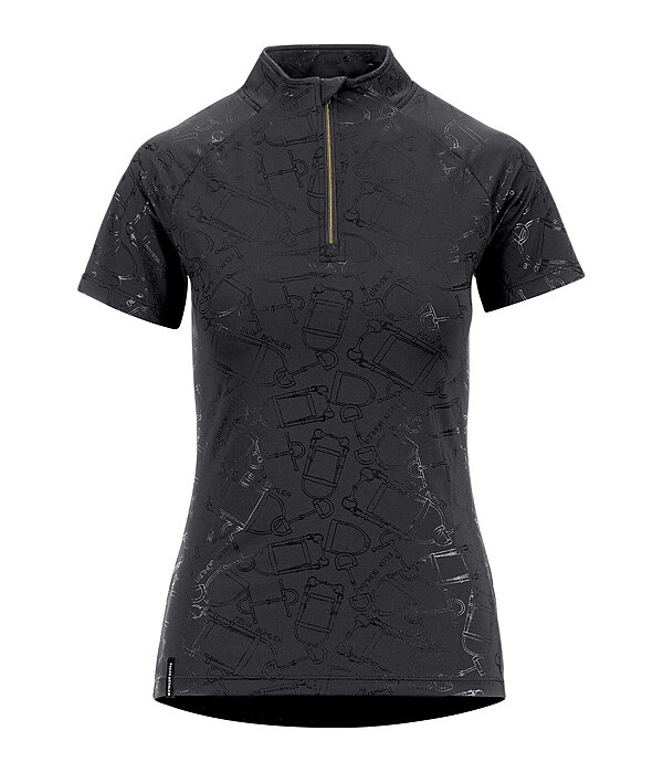 Zip Functional Shirt Amber