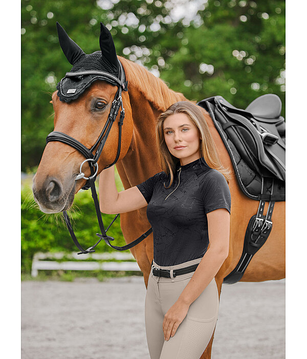 Zip Functional Shirt Amber