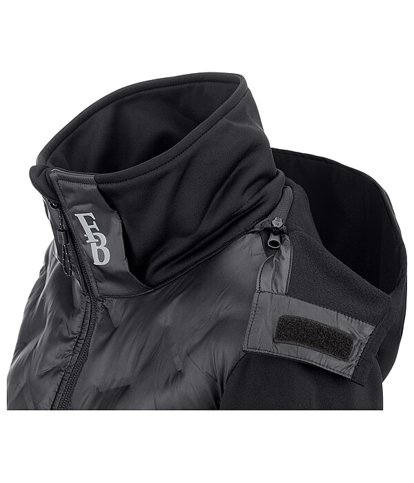 Hooded Combination Jacket Lina