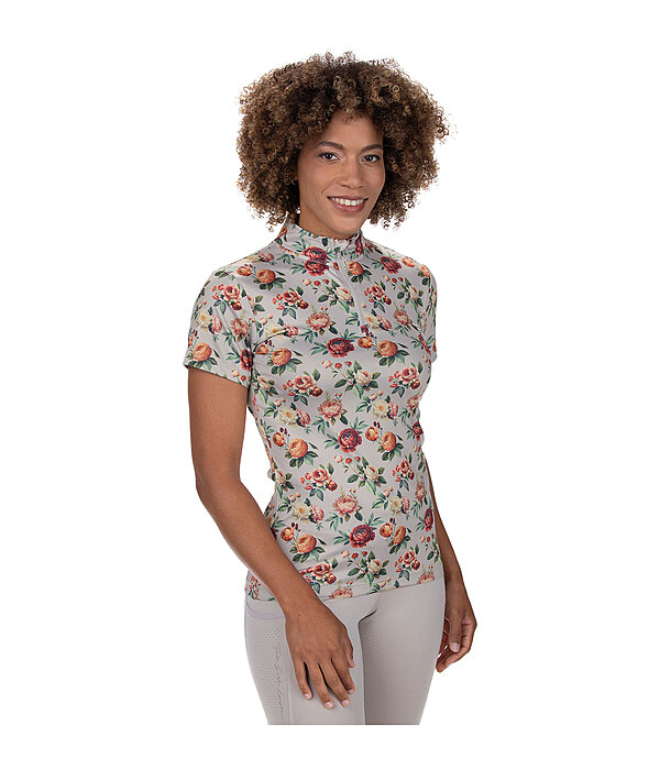 Zip Functional Shirt Fleur