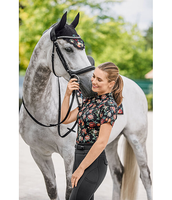 Zip Functional Shirt Fleur