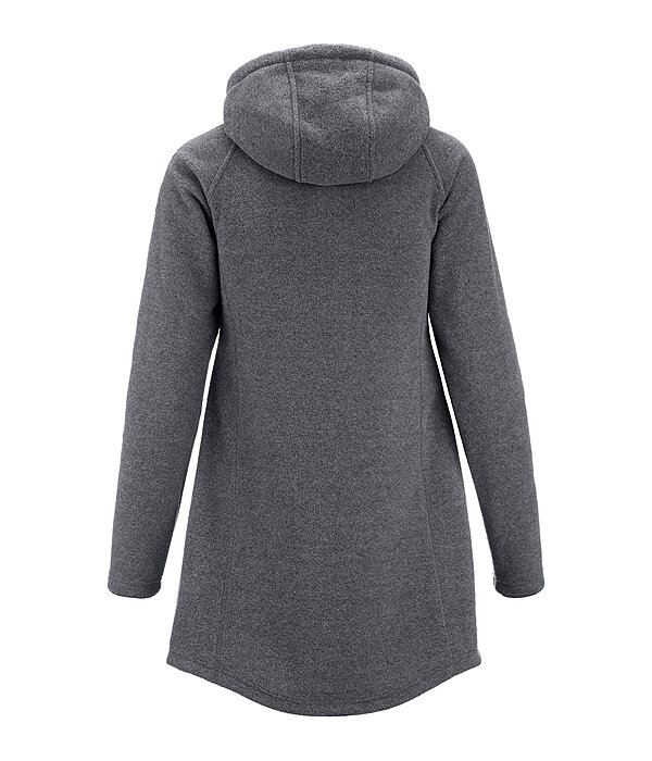 Hooded Fleece Coat Greta