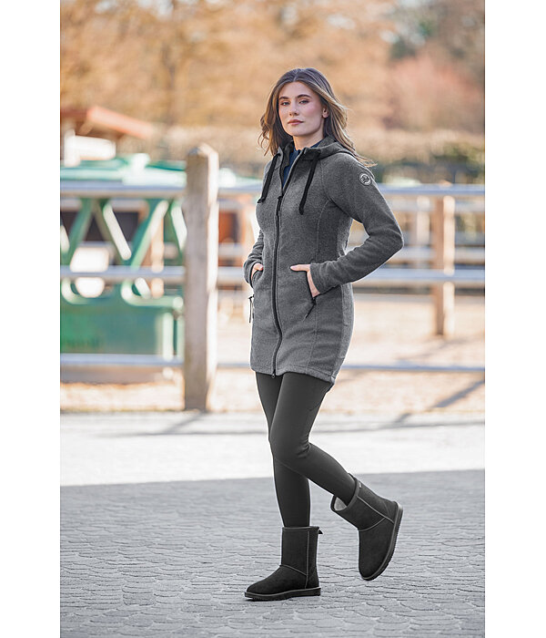 Hooded Fleece Coat Greta