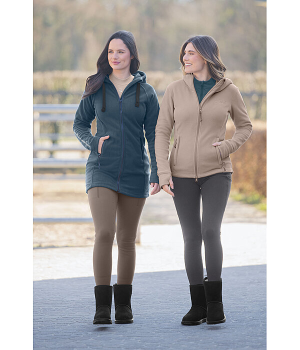 Hooded Fleece Coat Greta