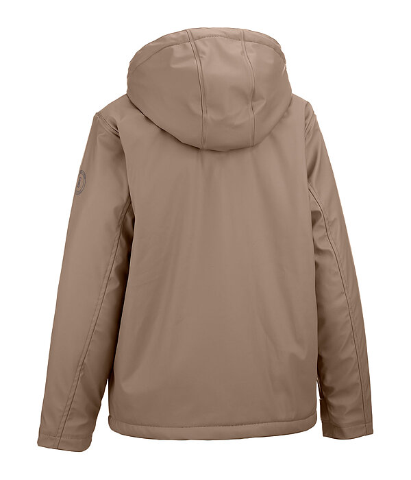 Teddy Fleece Hooded Rain Jacket Nella