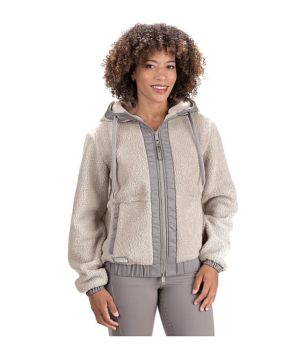 Teddy Fleece Hooded Jacket Mia