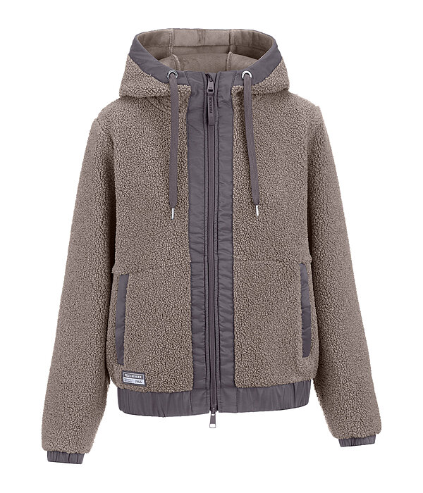Teddy Fleece Hooded Jacket Mia