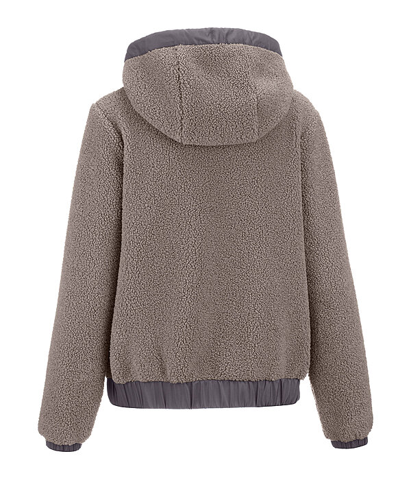 Teddy Fleece Hooded Jacket Mia