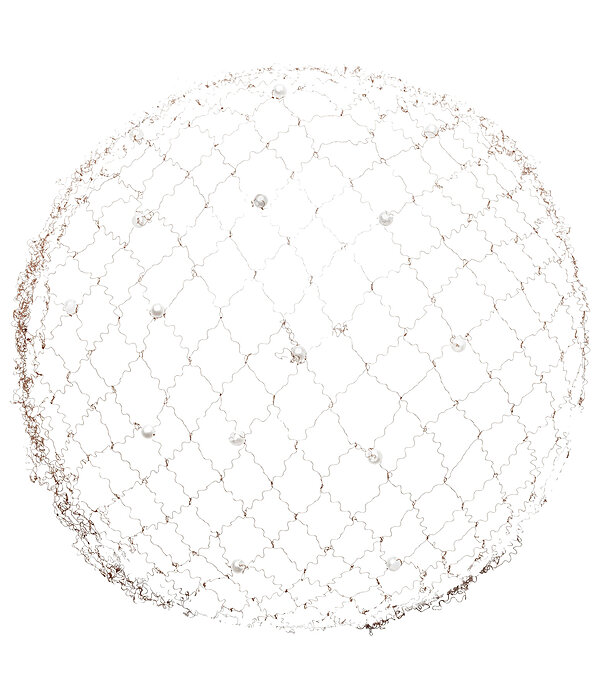 Invisible Hair Net with Pearls
