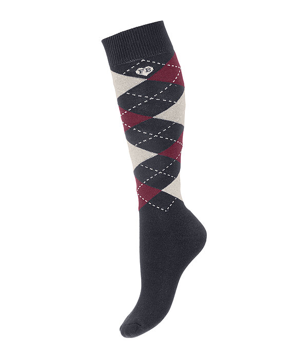 Children's Knee High Socks Check