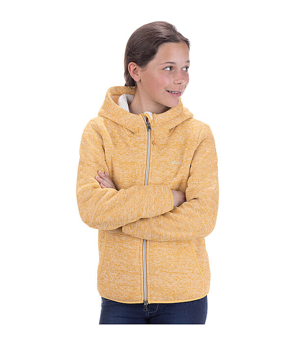 Children's Knitted Fleece Jacket Sorrel