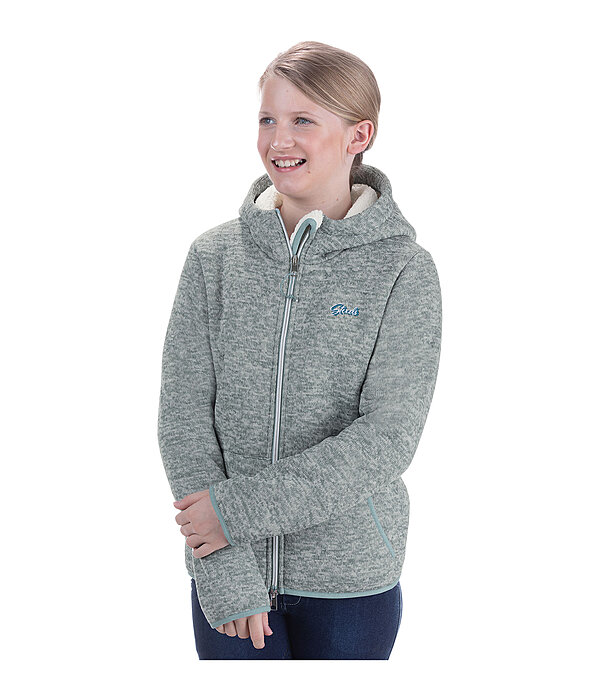 Children's Knitted Fleece Jacket Sorrel