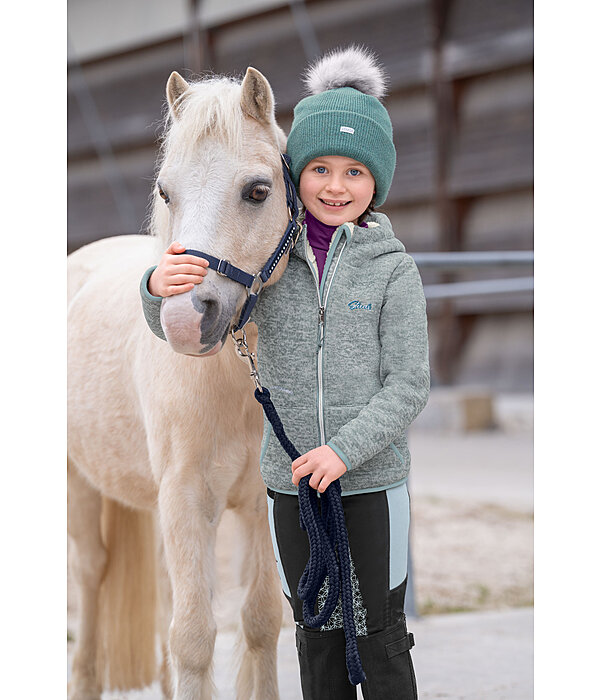 Children's Knitted Fleece Jacket Sorrel