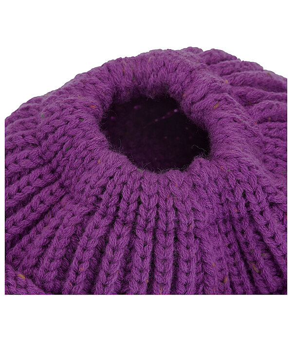 Children's Beanie with Pigtail Hole