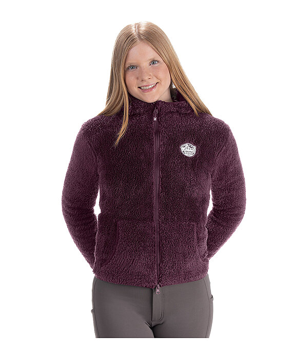 Children's Hooded Teddy Fleece Jacket Irma