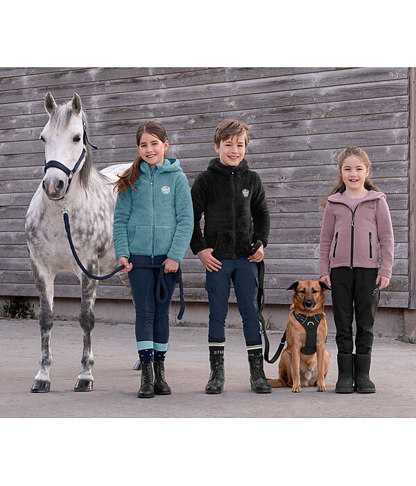 Children's Hooded Teddy Fleece Jacket Irma