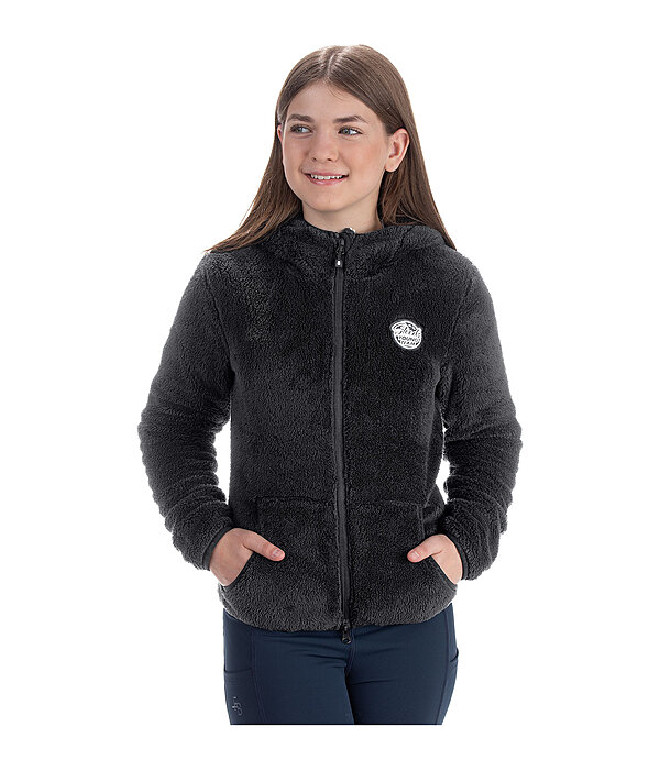Children's Hooded Teddy Fleece Jacket Irma