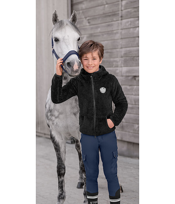 Children's Hooded Teddy Fleece Jacket Irma