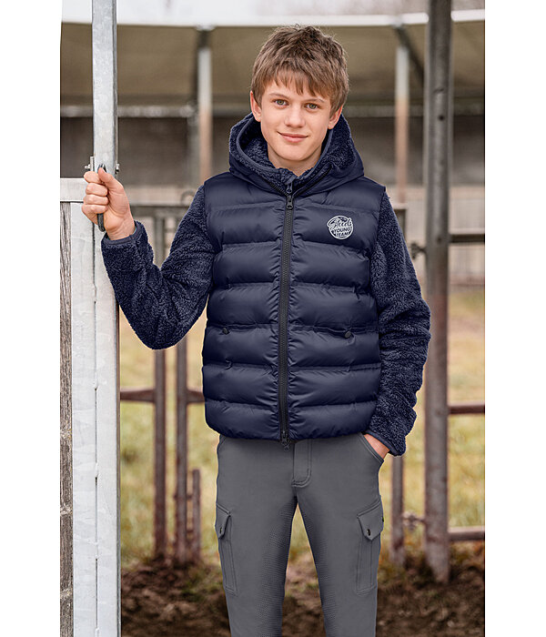 Children's Hooded Riding Gilet Calla