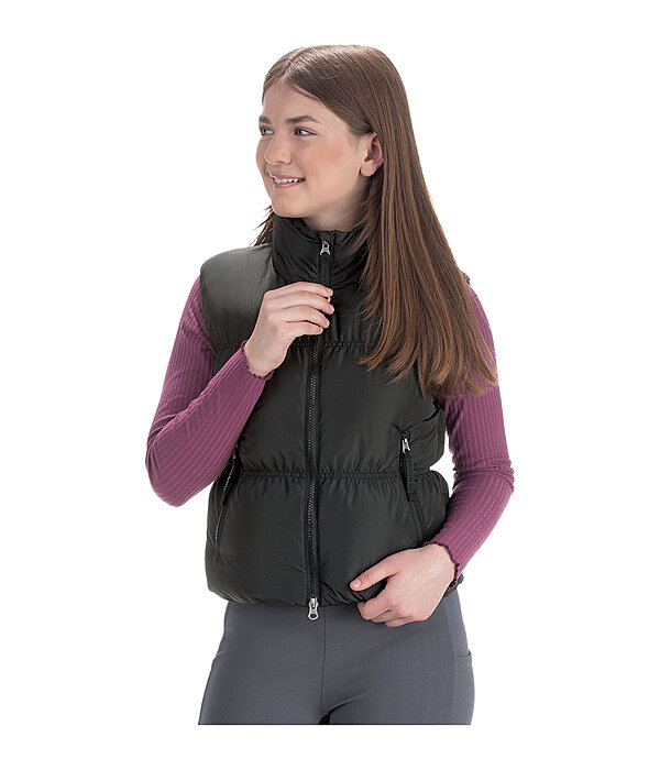Children's Cropped Quilted Gilet
