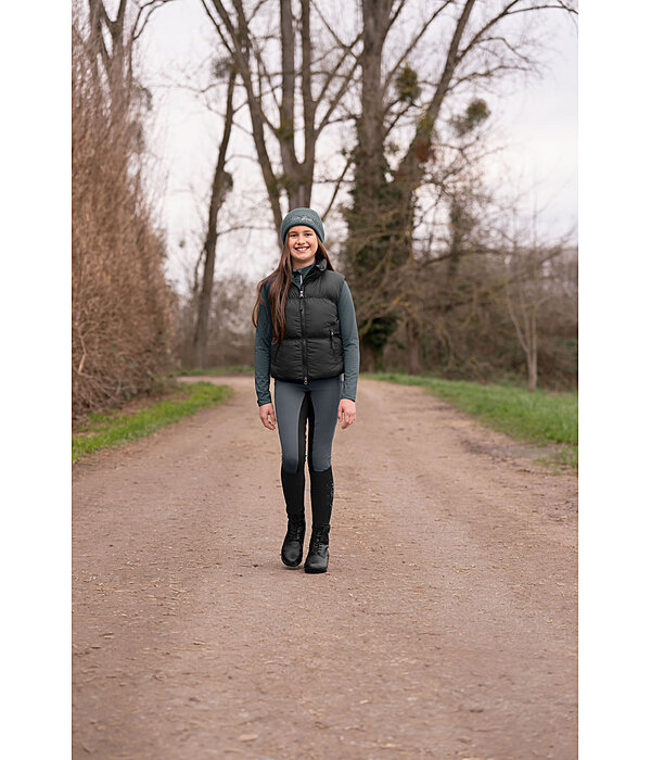 Children's Cropped Quilted Gilet