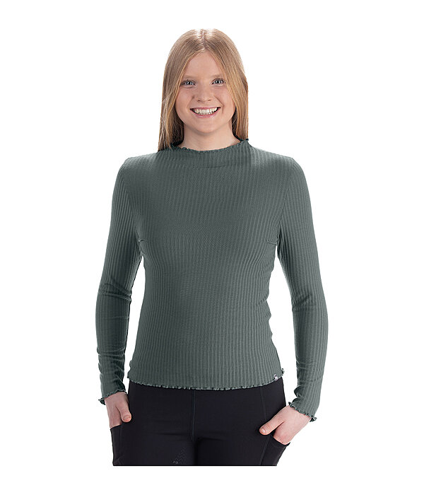 Children's Ribbed Long Sleeve Shirt Rita