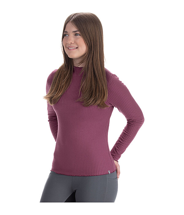 Children's Ribbed Long Sleeve Shirt Rita