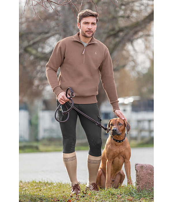 Men's Sweatshirt with Zip Collar Portland