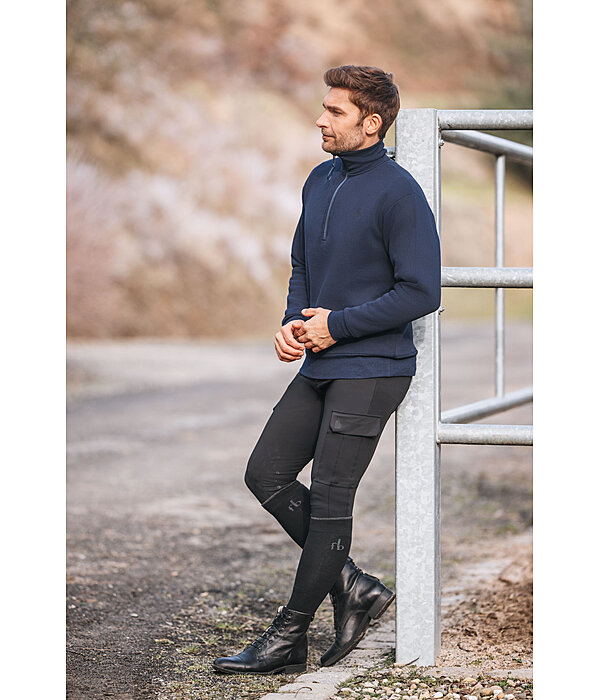 Men's Sweatshirt with Zip Collar Portland