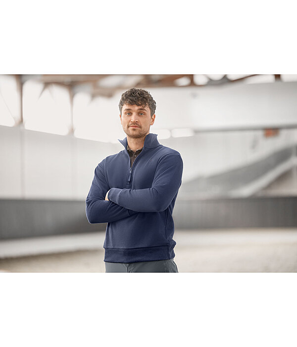 Men's Sweatshirt with Zip Collar Portland