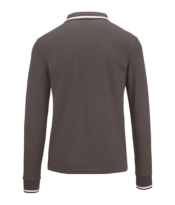 Men's Long Sleeve Functional Polo Shirt