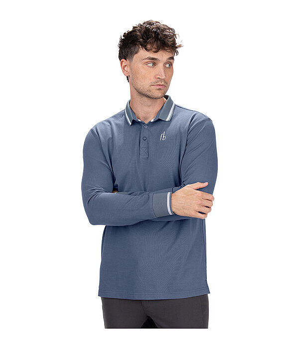 Men's Long Sleeve Functional Polo Shirt
