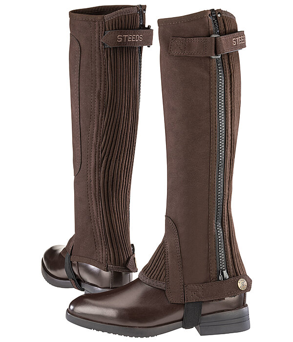 Half Chaps Ecolette brown STEEDS Boots Kramer Equestrian